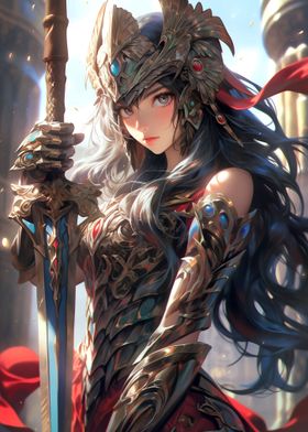 Valkyrie Warrior Girl