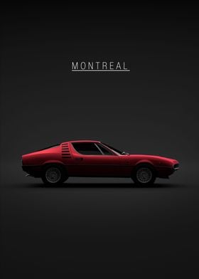 Alfa Romeo Montreal Red 