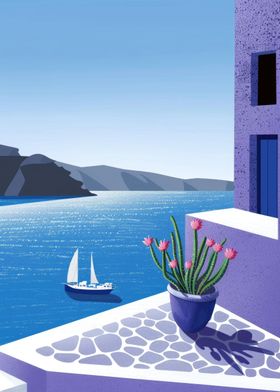 Beauty of Santorini Greece