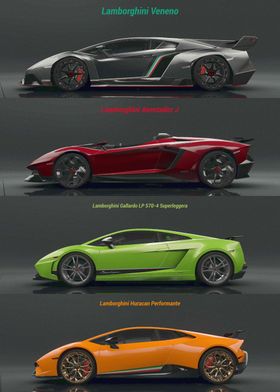 Lamborghini supercars