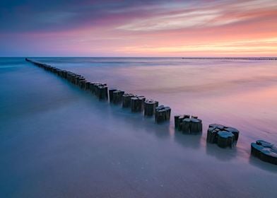 Sunrise on the Baltic Sea