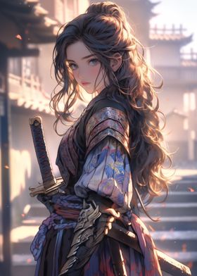 Samurai Warrior Girl