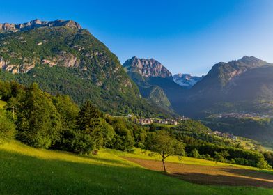 Dolomites at Sunrise