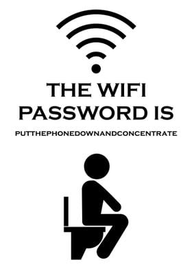 Funny Wifi Bathroom