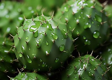 A Prickly Ensemble Cactus