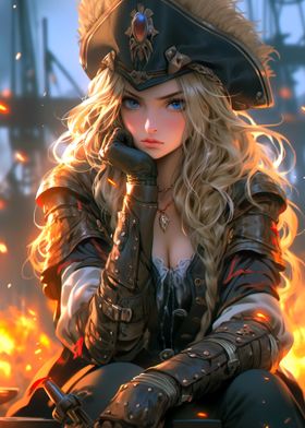 Pirates Captain Girl