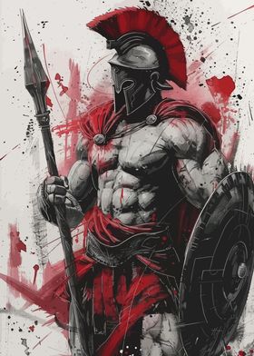 Soldier warrior spartan