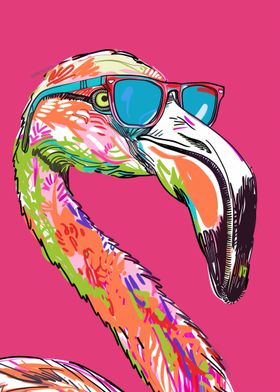 Cool Flamingo