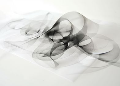 Black  White Abstract Art