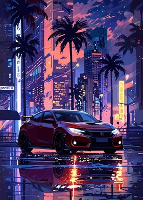 Civic Type R Neon