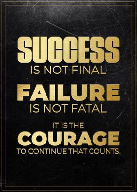 Success Is Not Final