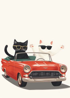 Cat Road Trip 