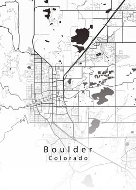 Boulder Colorado Map