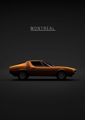 Alfa Romeo Montreal Orange