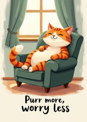 Purr more worry less