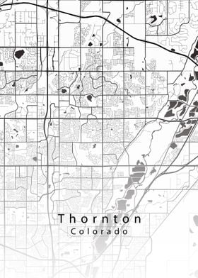 Thornton Colorado Map