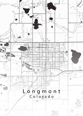 Longmont Colorado Map