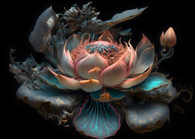 Fantasy Blue Lotus