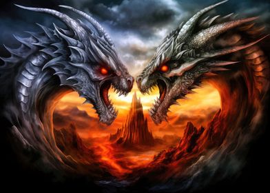 TWO MAGIC DRAGONS