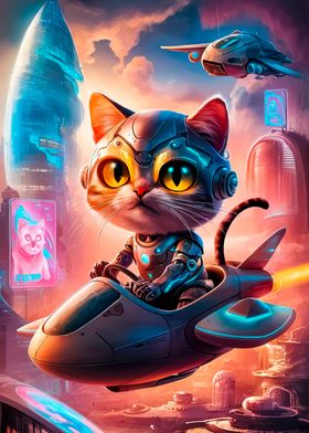 Futuristic Cat