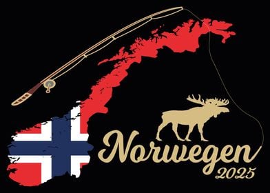 Norwegen 2025 Elch