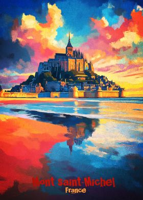 Mont Saint Michel Art