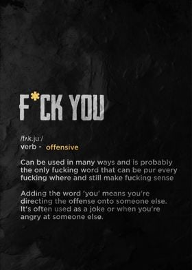 fuck you definition