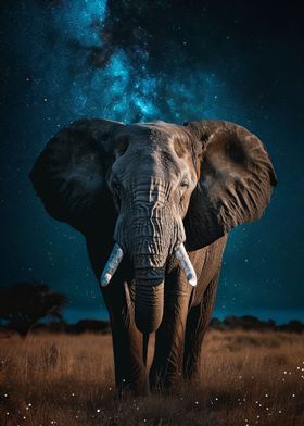 Elephant in the night