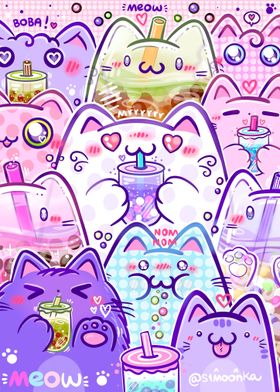 Bunch of Boba cats