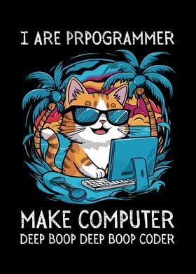 Cat Funny Programming