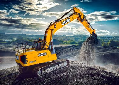 JCB 220X LC excavator