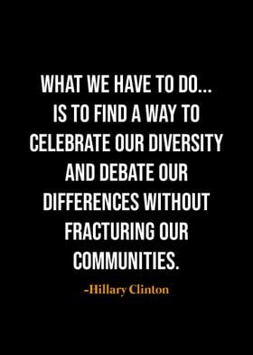 Hillary Clinton quotes 