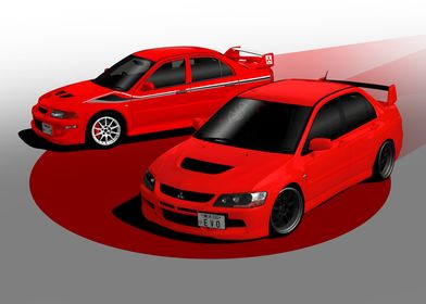 MITSUBISHI EVO VI EVO IX