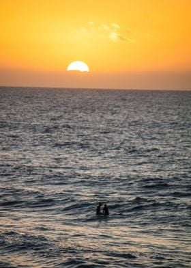 Golden Ocean Sunset