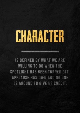 character