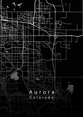 Aurora Colorado City Map