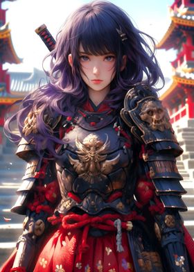 Swordsman Samurai Girl