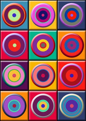 Op Art Kandinsky  No. 118