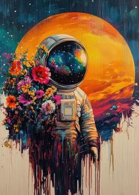 Floral Astronaut