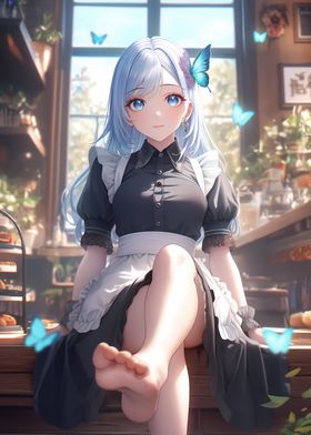 Gentle Maid in Sunlit