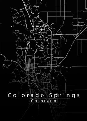 Colorado Springs Map