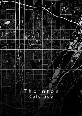 Thornton Colorado City Map