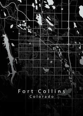 Fort Collins Colorado Map