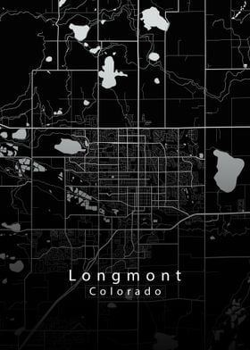 Longmont Colorado City Map