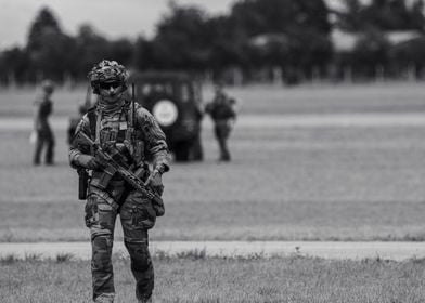 French army soldier