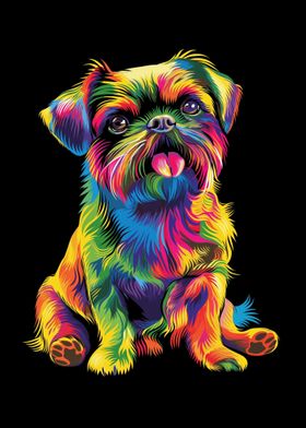 Brussels Griffon Dog