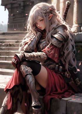 Beautiful Warrior Girl