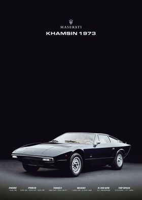 Maserati Khamsin 1973