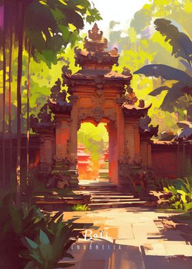 Bali Temple Gateway