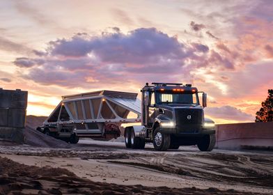 Volvo V sunset TRUCK